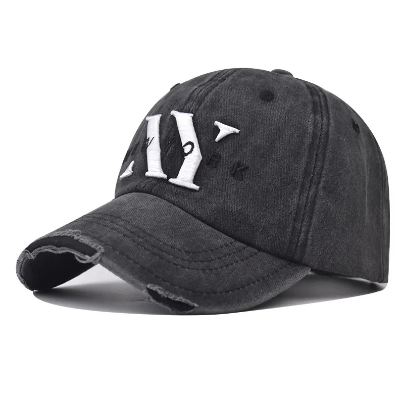

Хлопковая винтажная бейсболка с вышивкой Нью-Йорка, шляпа Snapback, унисекс, уличная шляпа для папы НОВОГО Ярца
