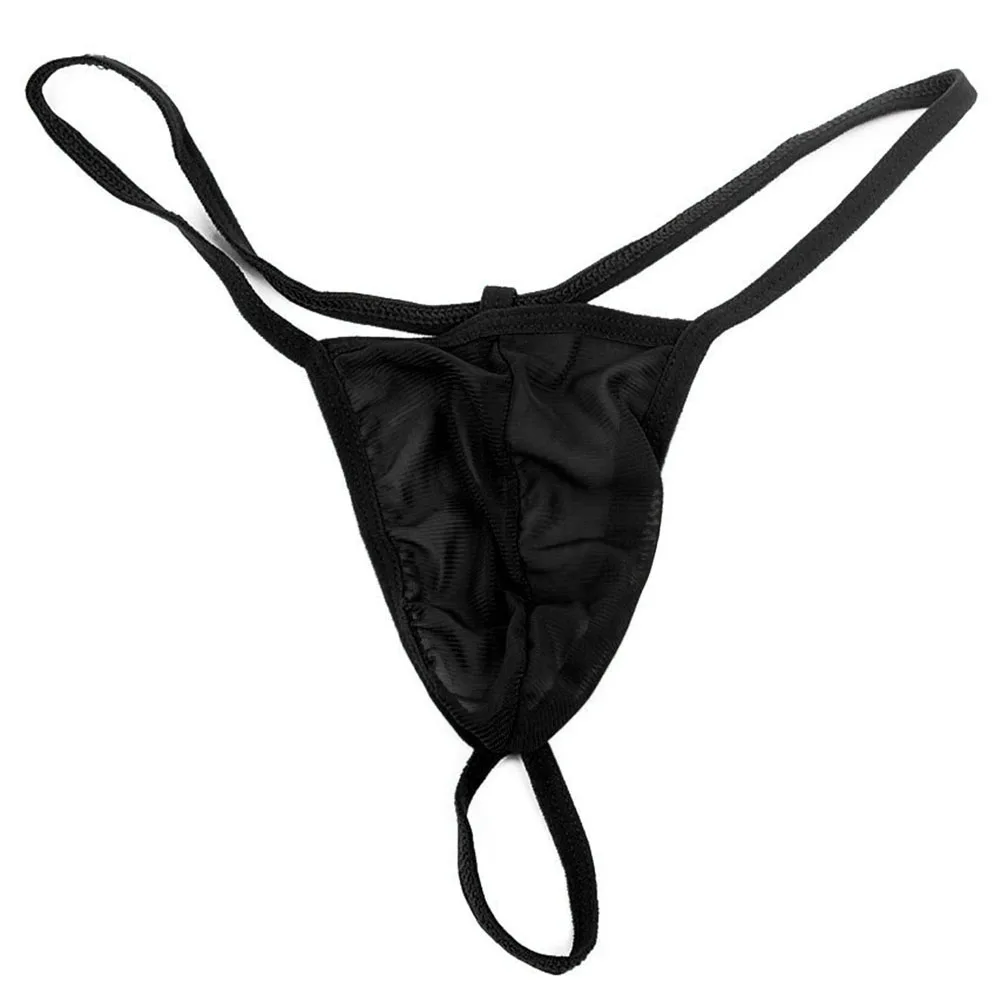 Underpant Underwear Men G-string G-string T-Back Comfortable Sheer Underwear T-back Underpants Black/Red/White
