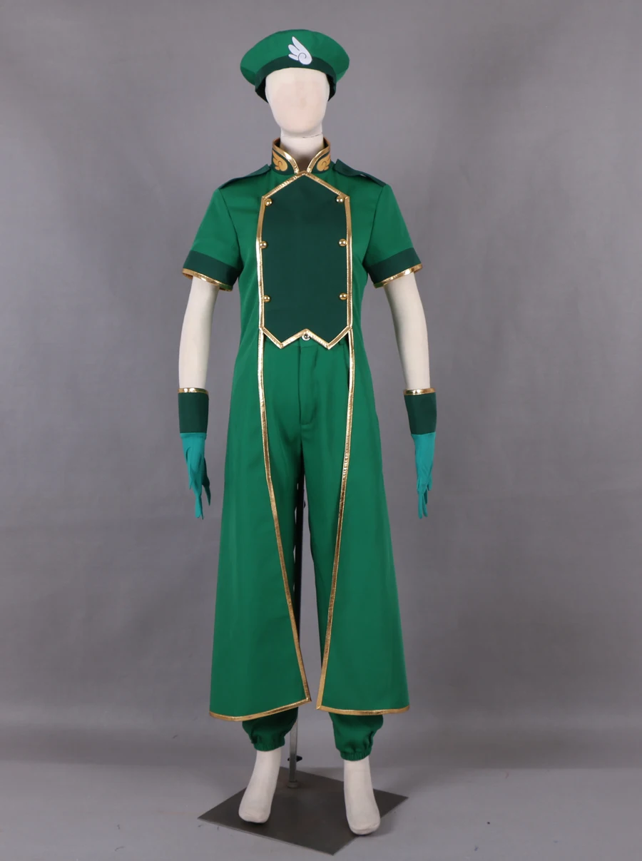 Unisex Anime Cos LI SYAORAN Cosplay Costumes Halloween Uniform Custom Size