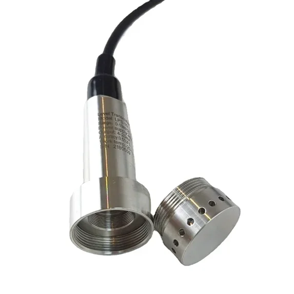 high quality Anti-clogged input probe type hydrostatic liquid tank water level sensor rs485 submersible water level sensor