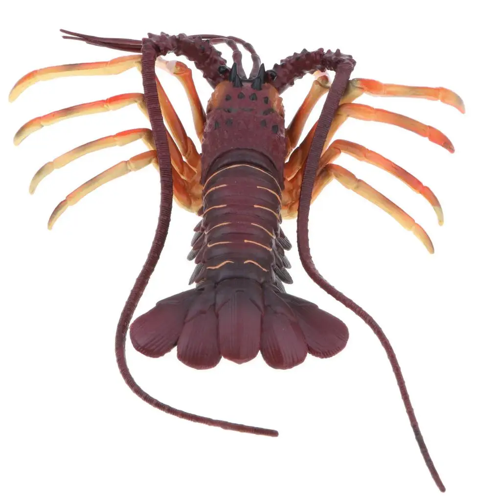 Spiny Lobster Figurines, Plastic Animal Figures, Easter Eggs