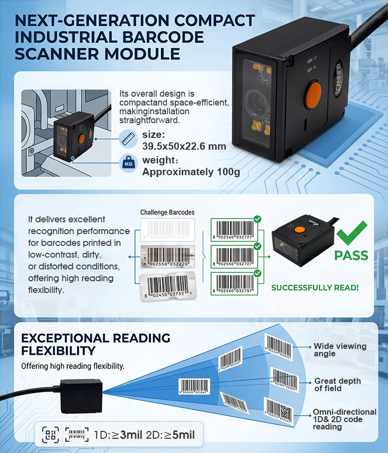 ماسح ضوئي للباركود عالي الحساس - مراجعة Barcode Scanner 2D وسعره