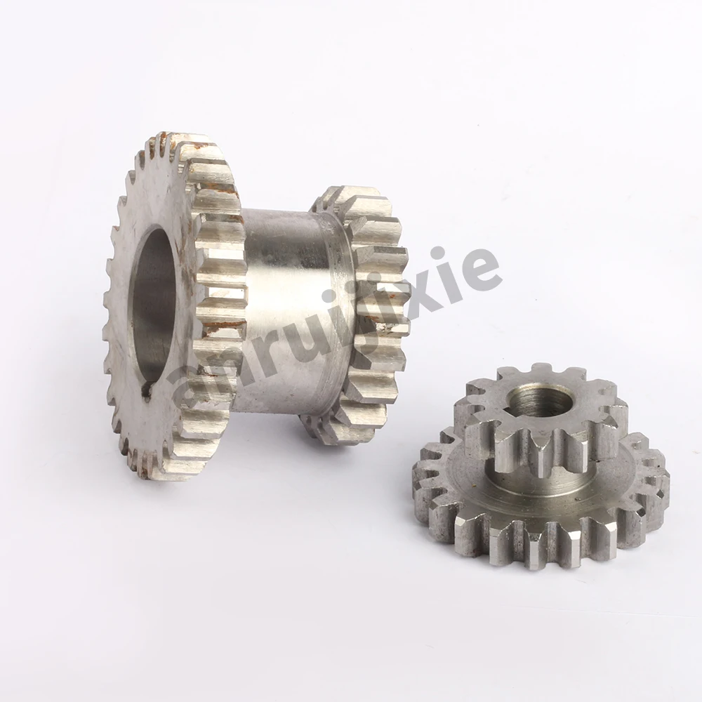 2pcs High&low Metal Transmission Gear CJ0618&JET BD-6&Grizzly G8688&Compact 9 T29xT21&T20xT12 Spindle Duplicate Double Gear