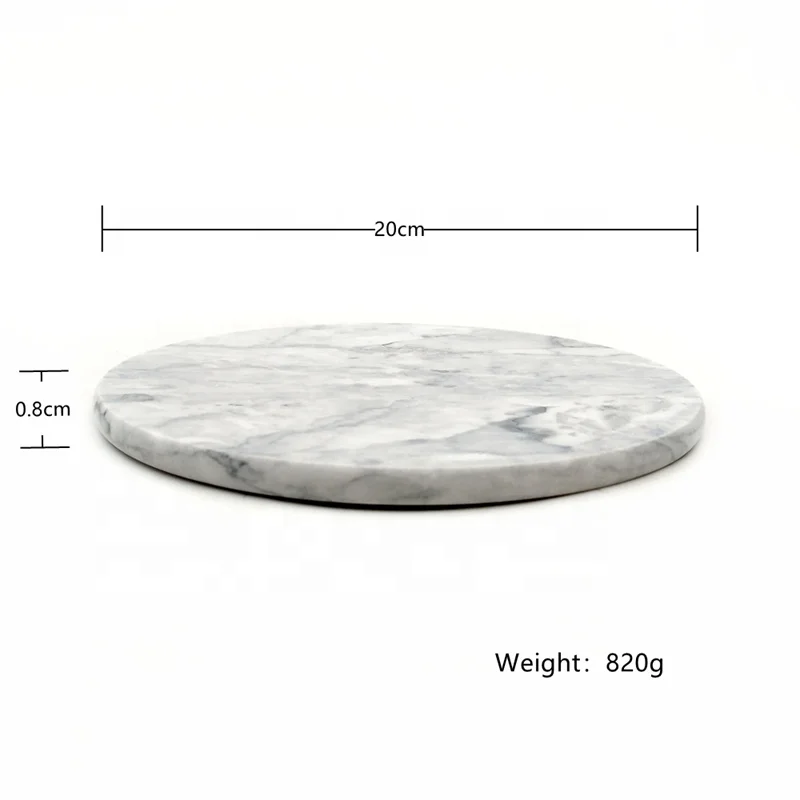 20 Pcs Customized Wholesale Decorative White Marble Board For Interior Home Decoration Marble Tray