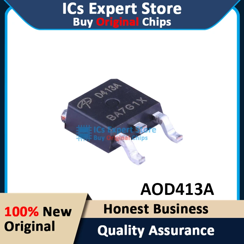 10PCS Original MOSFET AOD403 AOD407 AOD409 AOD413A AOD4132 AOD4184A TO-252