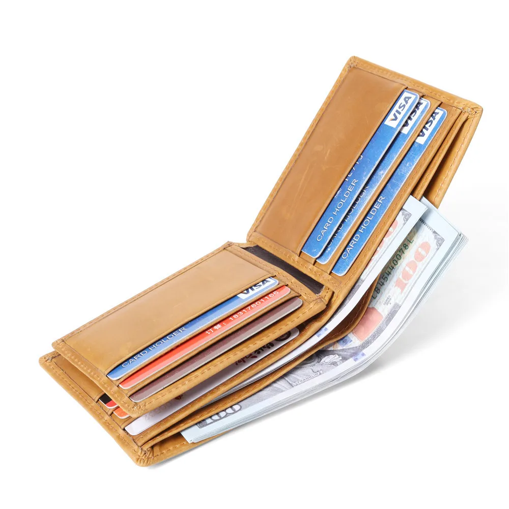 Men's Genuine Crazy…