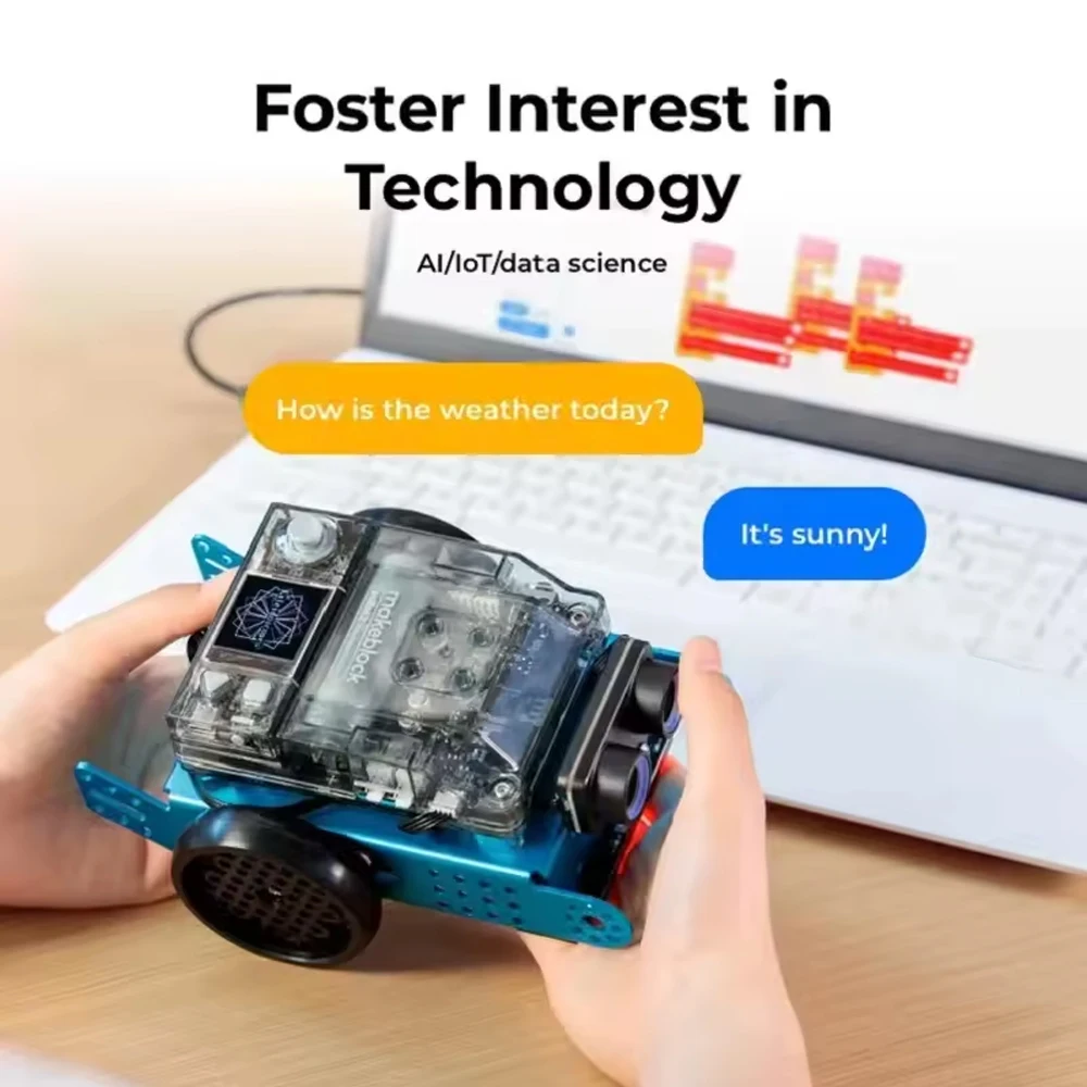 Makeblock mBot Neo mBot2 Beginner-friendly Coding Robot Kit STEM Toy Car Educational birthday Gift Scratch 2.0 Arduino DIY Smart - Image 5