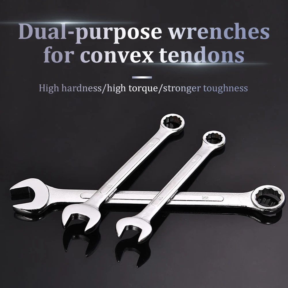 6PCS / 12PCS Multifunction Adjustable Wrench Set 180 Degree Adjustable Open End Wrench Auto Repair Hand Tools