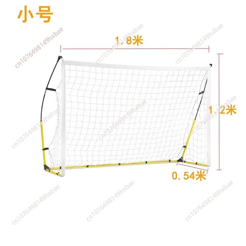 Manufacturer hot-selling portable quick assembly football net, children's training football gate, gantry, football net