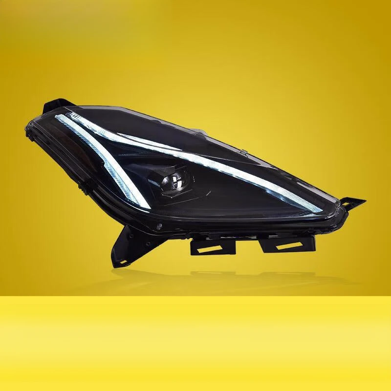 Suitable for Chevrolet Corvette C7 Headlight Assembly 14-19 Model Corvette Modified LED Lens Headlight