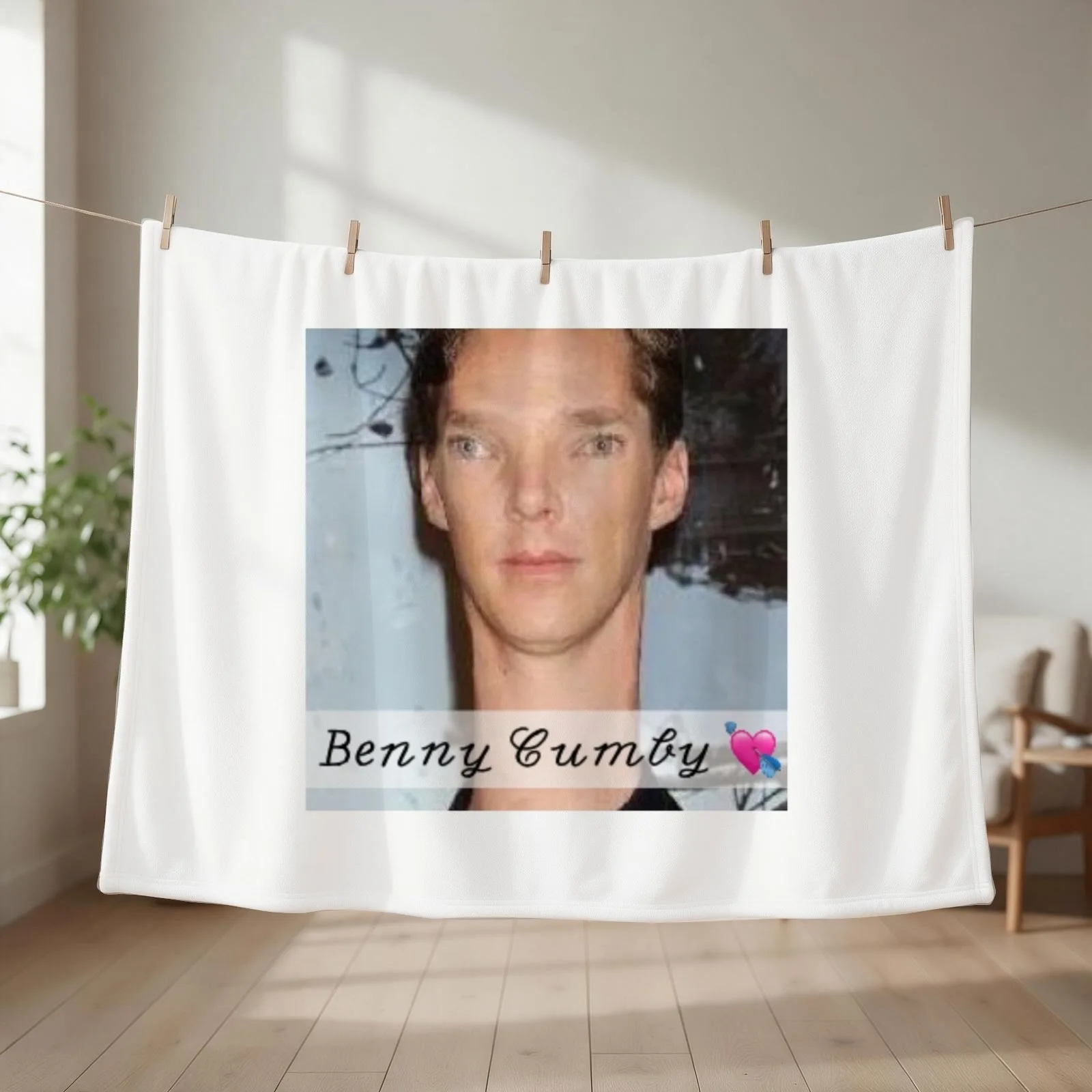 Larger Benny Cumby 33 Throw Blanket couch cozy soft plush fuzzy picnic outdoor blanket