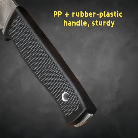 Bärbar kniv med fast blad och hög hårdhet, märkt 5Cr13Mov stål, ABS-handtag med slida, köksknivar, EDC kockkniv, multiverktyg 8 best sales knivar med fast blad - №2