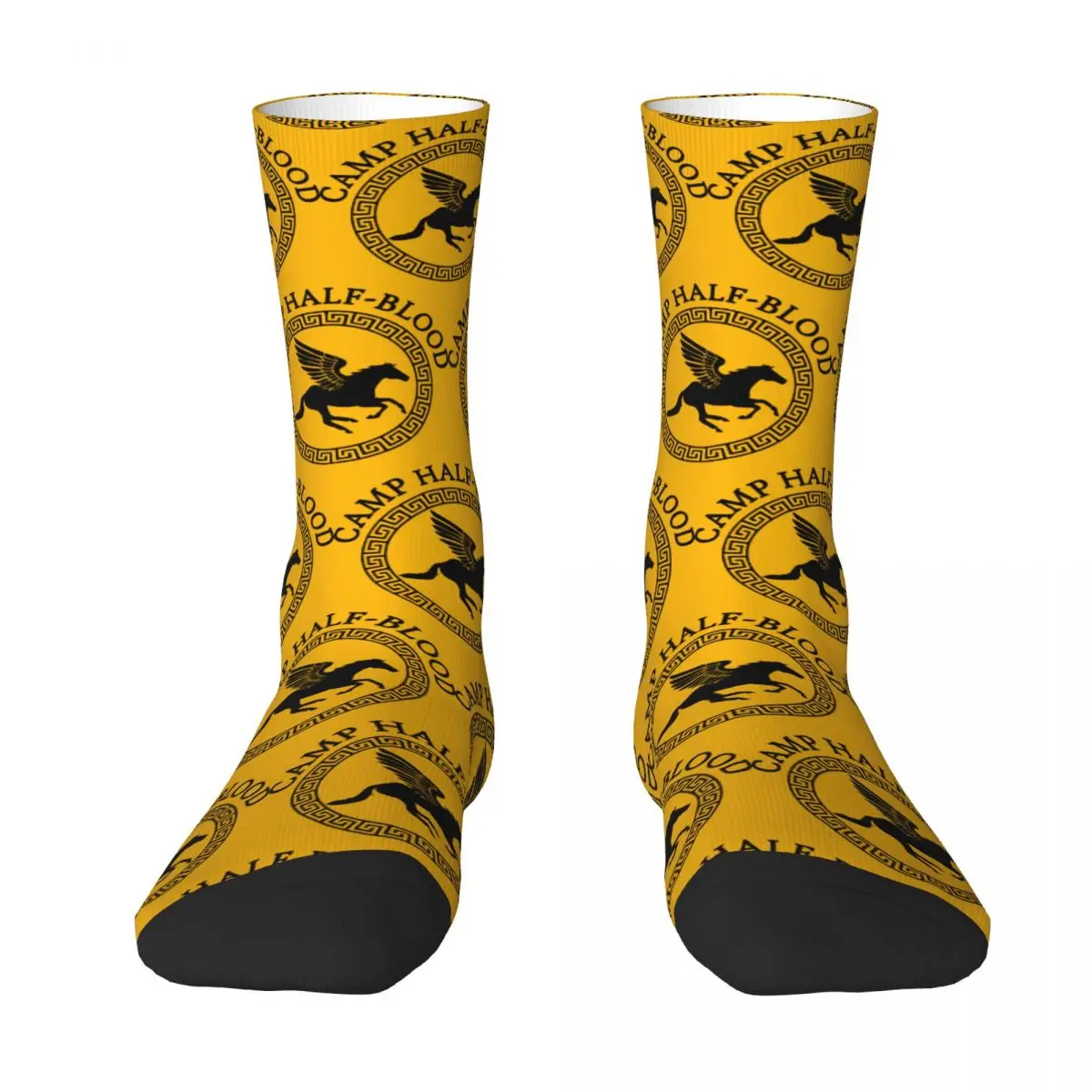 Hip Hop Retro Muscular Crazy Men's compression Socks Unisex percy jackson & the olympians Harajuku Seamless Printed Funny