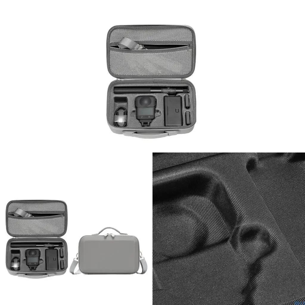 R91A Viagem Friendly Protective Carry Saco para câmera 360 com bolsos acessórios