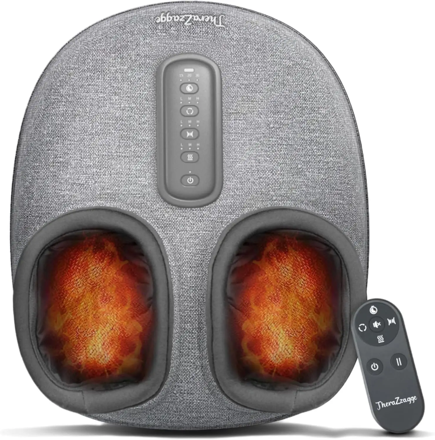 

Массажер для ног с подогревом и сжатием, шиацу, пультом дистанционного управления и автоматическим отключением для домашнего офиса