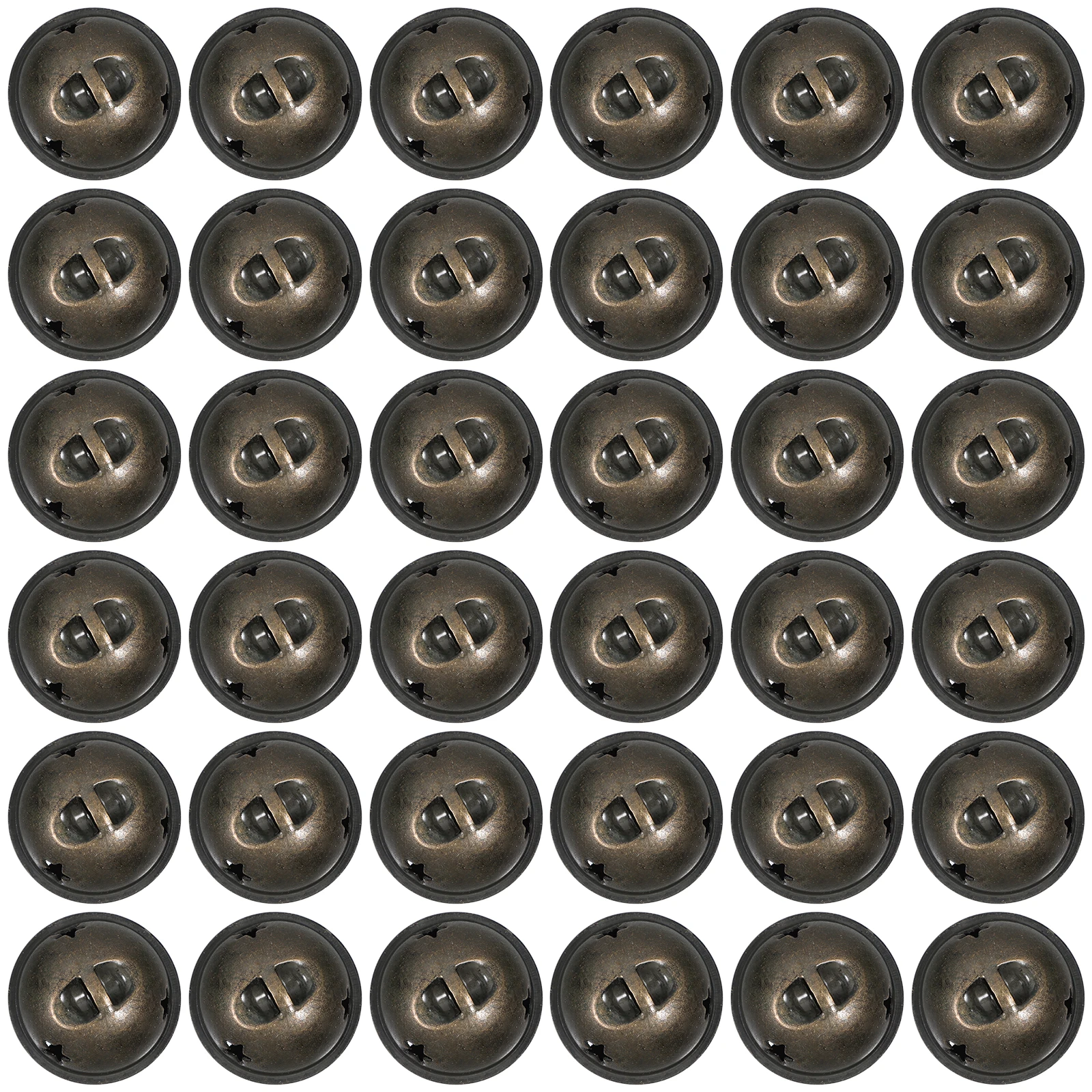 

50 pcs Jingle Bells Vintage Rustic Iron Crafts Christmas Hanging Door Wedding Wreath Accessories Mini Cow Decorations
