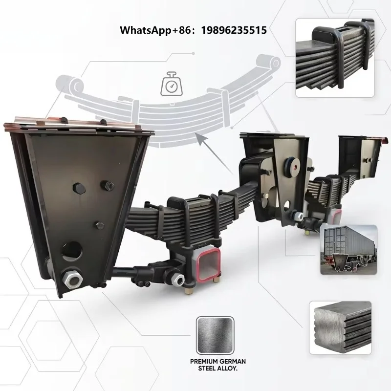 Factory Direct Supply  Style Heavy Duty Commercial Vehicle Suspension Bracket Mounting Steel Trailer Chassis Suspension