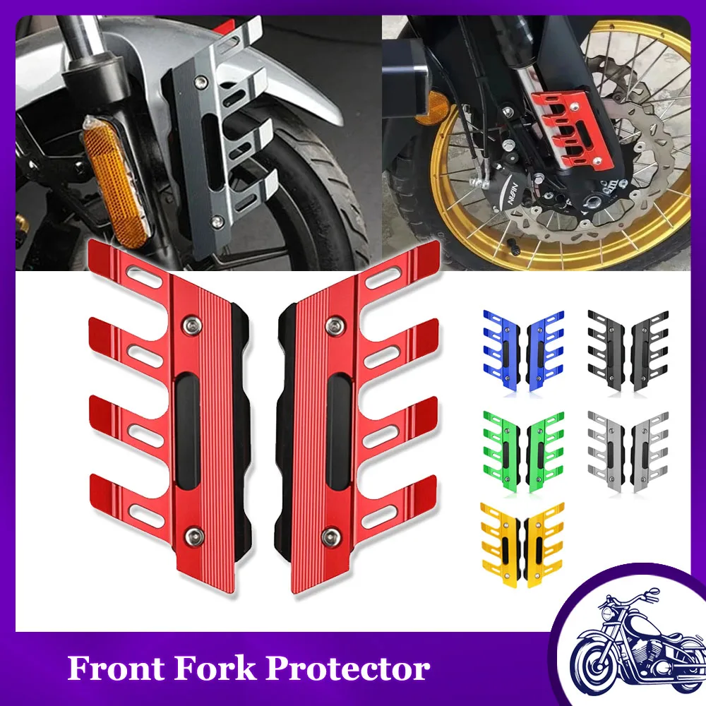 

Motorcycle Accessories Mudguard Front Fork Protector Guard Block Front Fender Slider Compatible with Honda NC750X NC750S NC 750
