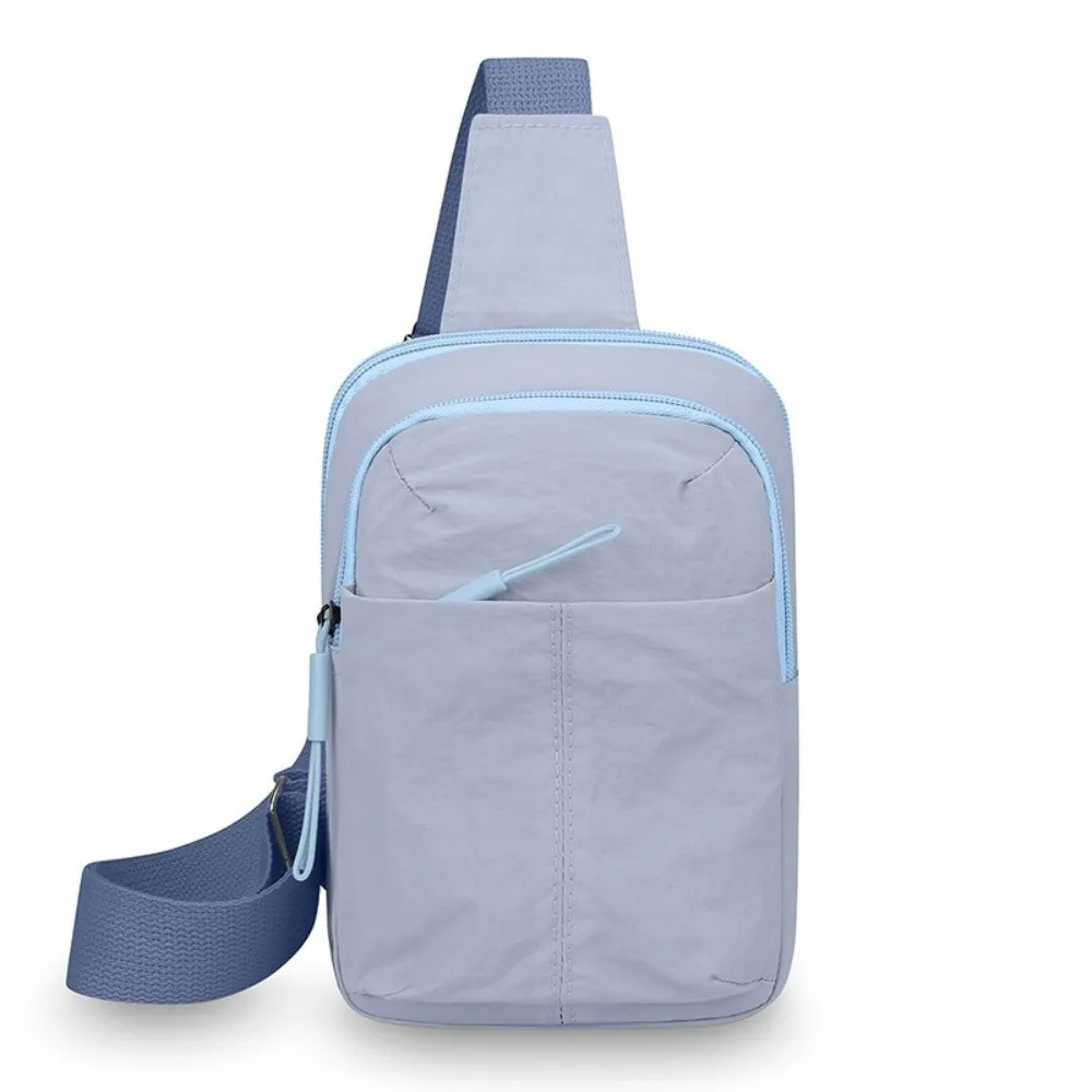 Fashion Adjustable Strap Shoulder Bag All-match Light Weight Messenger Bag Advanced Sense Multi-pocket Phone Bag