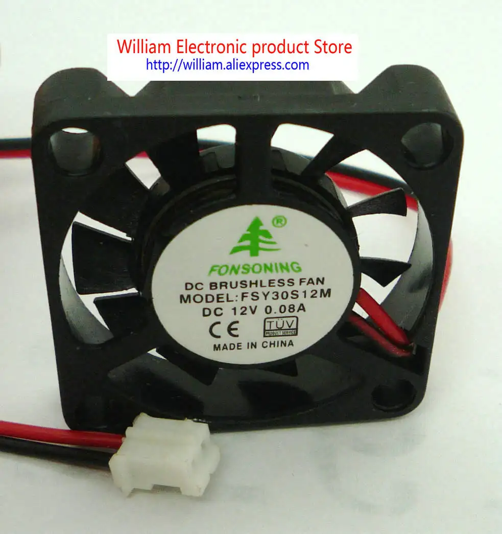 

New Original FONSONING 3006 12v 0.08a fsy30s12m fsy30b12m cooling fan
