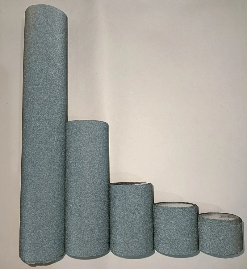 1 polegada 2 polegadas 4 polegadas 8 polegadas tecido TC reflexivo preto costurado em roupas