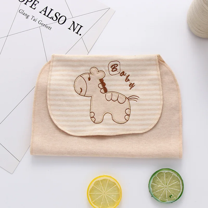 High Quality Baby Sweat Towel Infant Soft Back Dry Wipe Cloth 4 Layers Back Gauze Absorb Towel Comfortable Cotton Sweat Towels