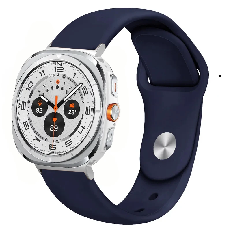 سوار سيليكون ناعم لساعة سامسونج جالاكسي ، سوار معصم قابل للاستبدال ، سوار رياضي ، إكسسوارات فائقة ، 47