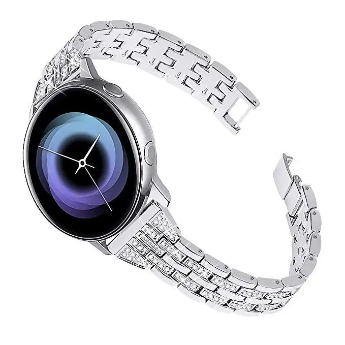 20mm 22mm Edelstahl armband für Samsung Uhr 4 40mm 44mm Luxus Metallband für Galaxy Watch 4 klassische 42mm 46mm Armband