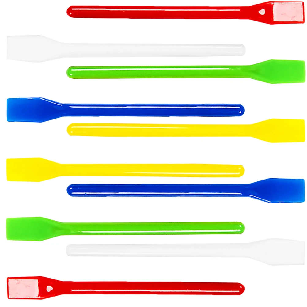 

20pcs Paint Mixer Reusable Stirring Rods for Gouache Blending Craft Tools Plastic Mixing Sticks Art Design