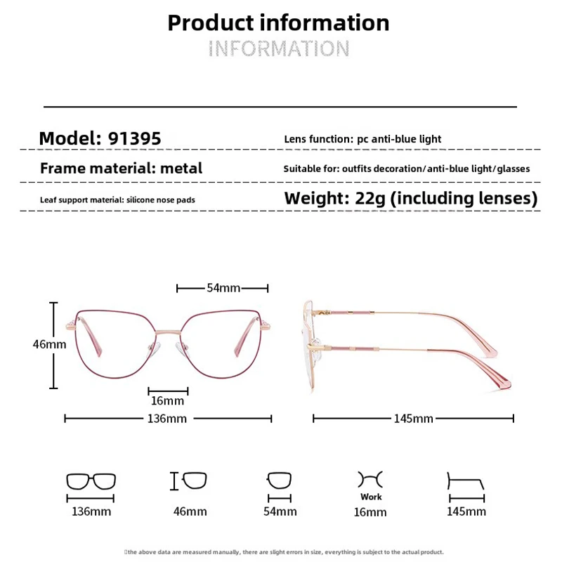 CLLOIO Fashion Cat Eye Progressive Glasses Luxury Women Blue Light Filter Myopia Customized Prescription Photochromic Eyeglasses