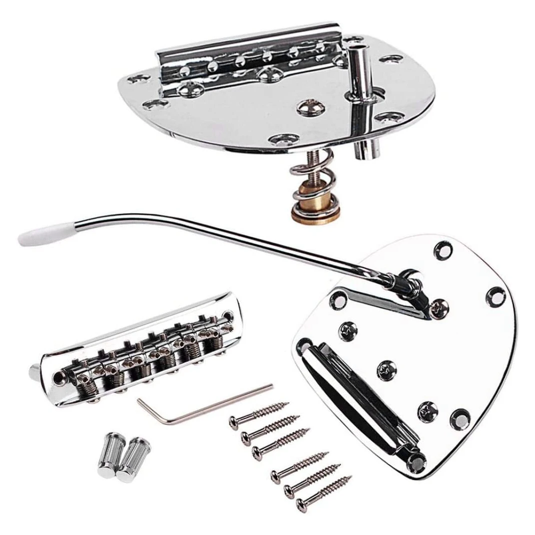 [828 Sale] Metal Tremolo Bridge Set Screws Wrenches for Guitar Replacement Accessories Easy Operation- Silver