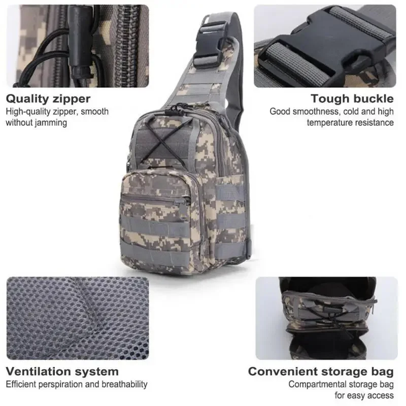 Bags Outdoor Military Fanny Pack Backpack Men Crossbody Phone Pouch Camping Hunting Tactical Waist Bag Gear Purse