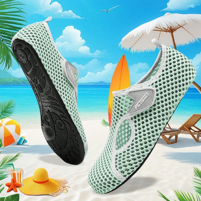 Wide Version Outdoor Water Shoes Comfortable Quick Drying Beach Socks Barefoot Shoes Men Women Swimming Sneakers Yoga Casual Sho