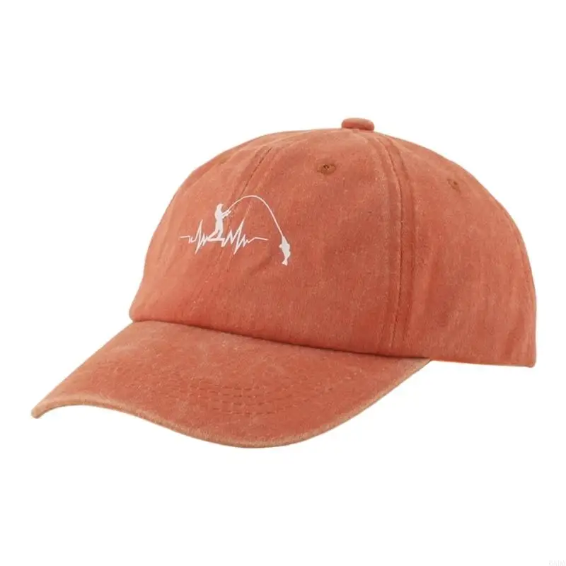 Casual Cotton Blend Baseball Hat Duckbilled Cap Cartoon Print And Sun Shade Curved Brims Detail For Outdoor Sports 6XDA