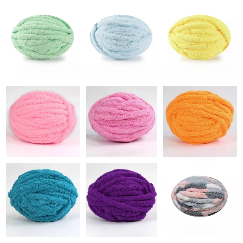 250g/ Ball Cat Tail Yarn Thick Iceland Wool Thread DIY Handwork Woven Throw Pillow Blanket Seat Cushion Cat Nest Raw Materials