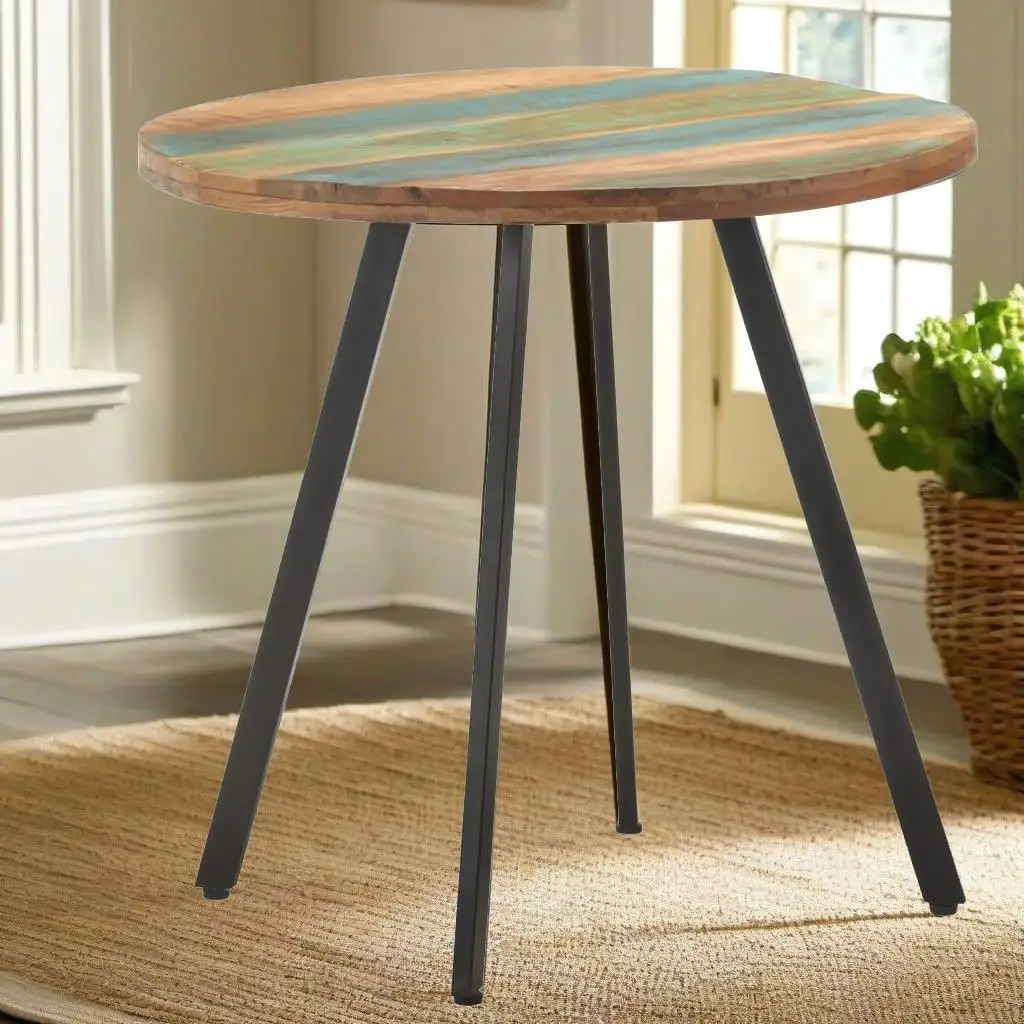 31.5 Solid Reclaimed Wood Dining Table - Rustic and Durable Furniture for Home Decor