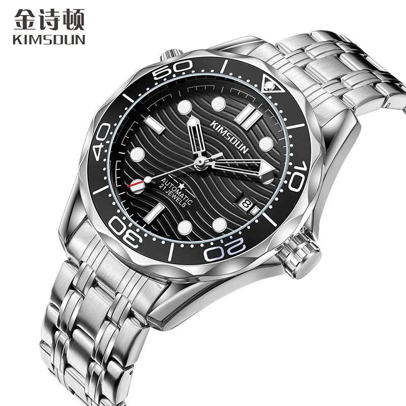 

Jinshiton New Business Watch Night Light Waterproof Sports Watch Men's Fully Automatic Mechanical Watch