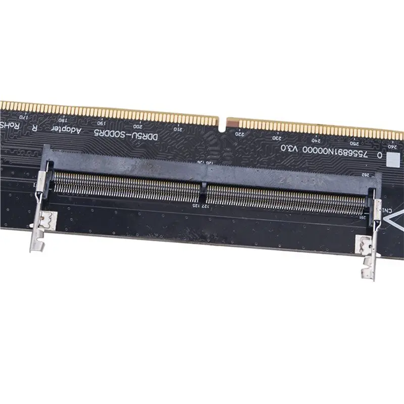 Exquisite-10X DDR5 Adapter Card Laptop To Desktop Memory Adapter Card 1.1V U-DIMM Adapter Card With Overcurrent Protection A