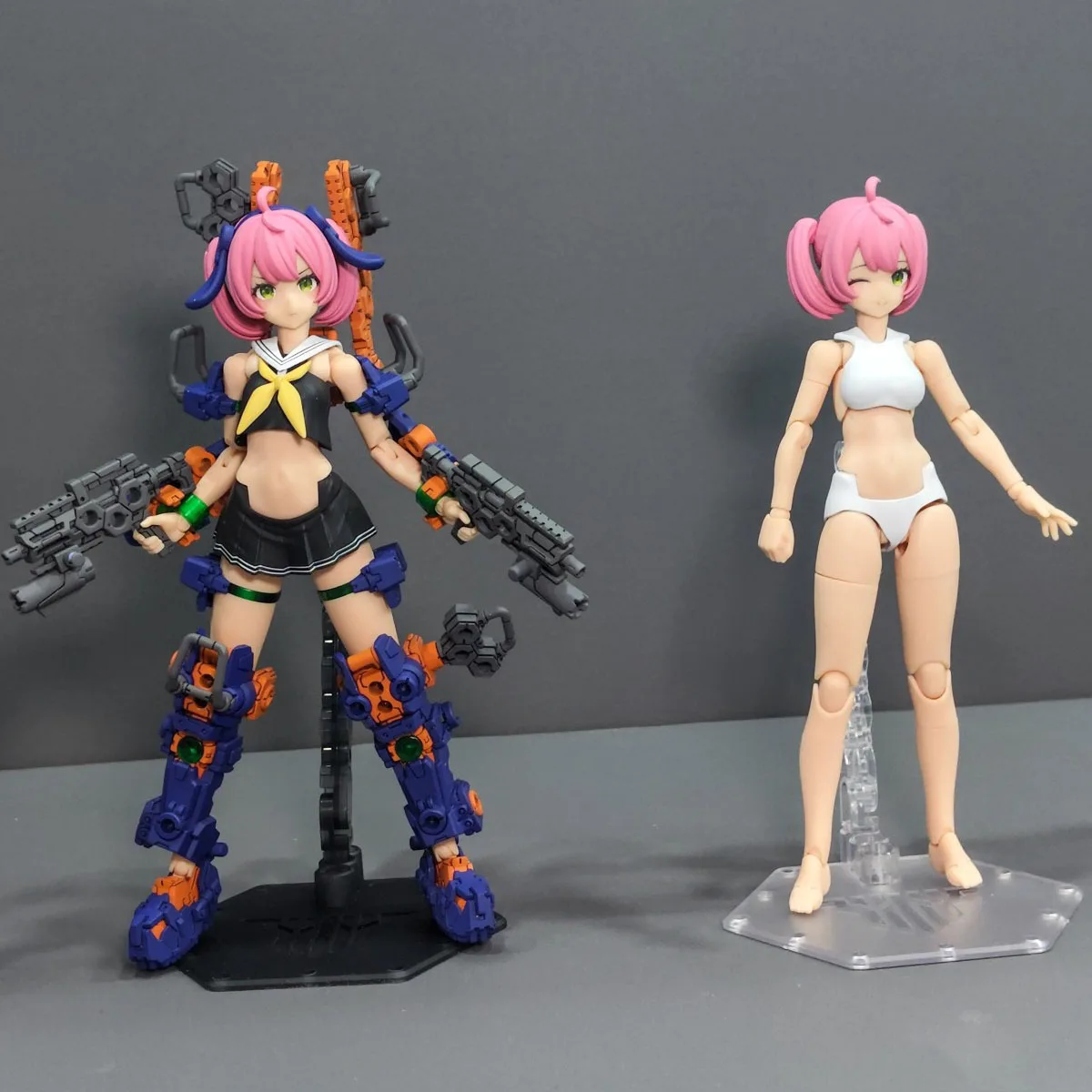 100% Original in Stock Kotobukiya Megami Device Buster Doll Gunner Original Midnight Fang Collection Series Anime Figure