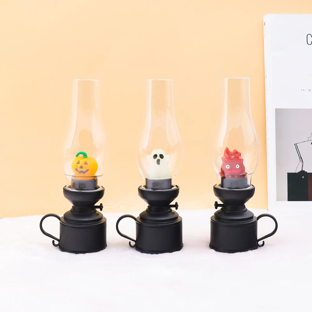 2024 Explosive Flame Casifa Nightlight Atmosphere Light Bedroom Sleep Light Super Dark Weak Kerosene Candle Light Acrylic