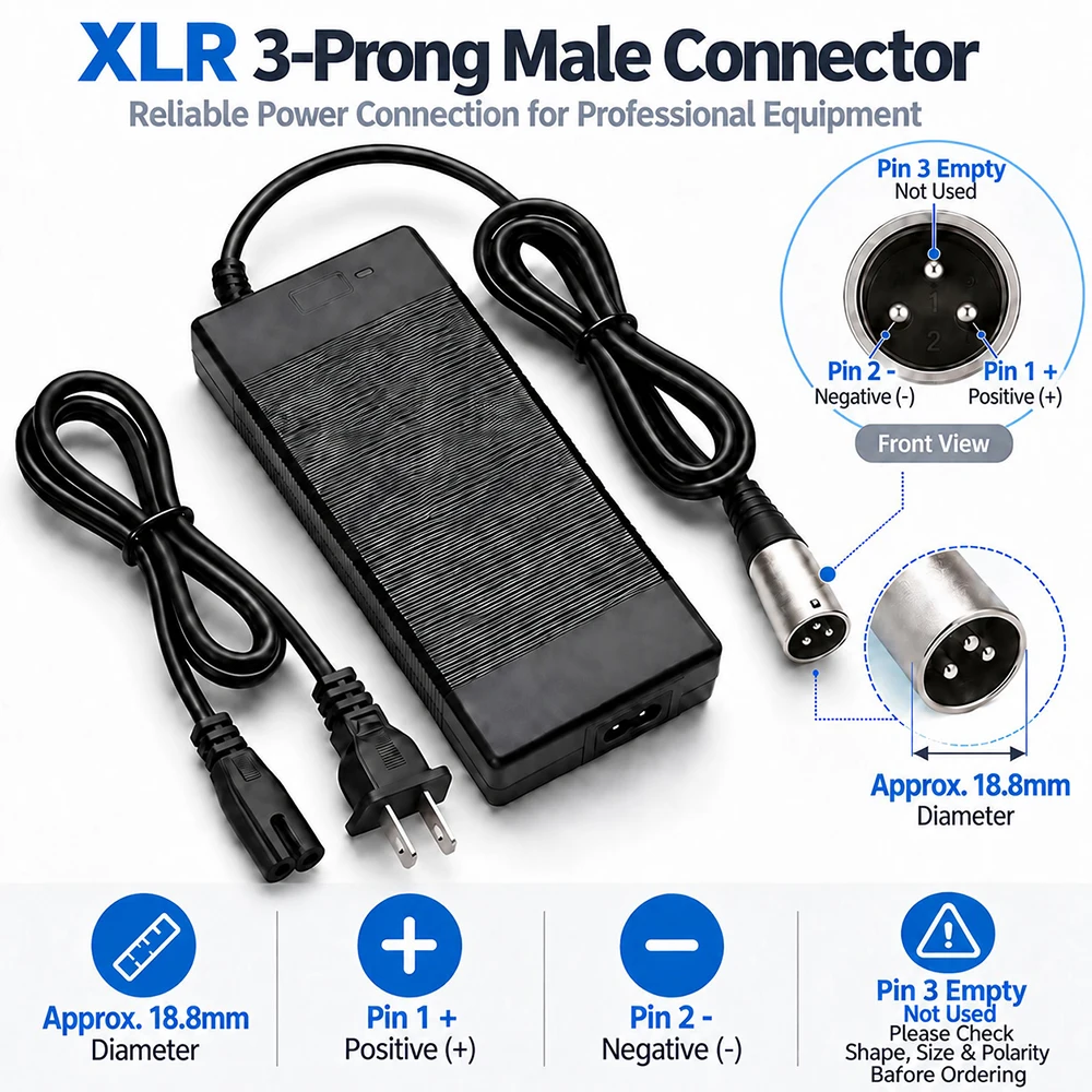 36V 2A Razor Charger for MX500, MX650, GT750