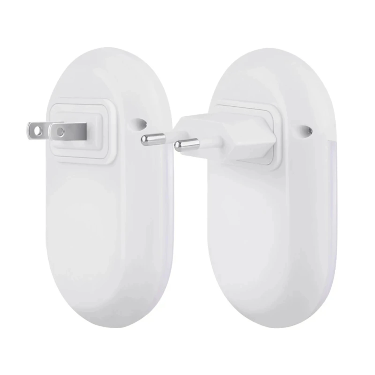 Luz noturna LED com controle infravermelho Sensor de movimento do corpo, lâmpada de parede, soquete do quarto do bebê, UE, UK Plug, Auto On, Off, 90-260V, Novo