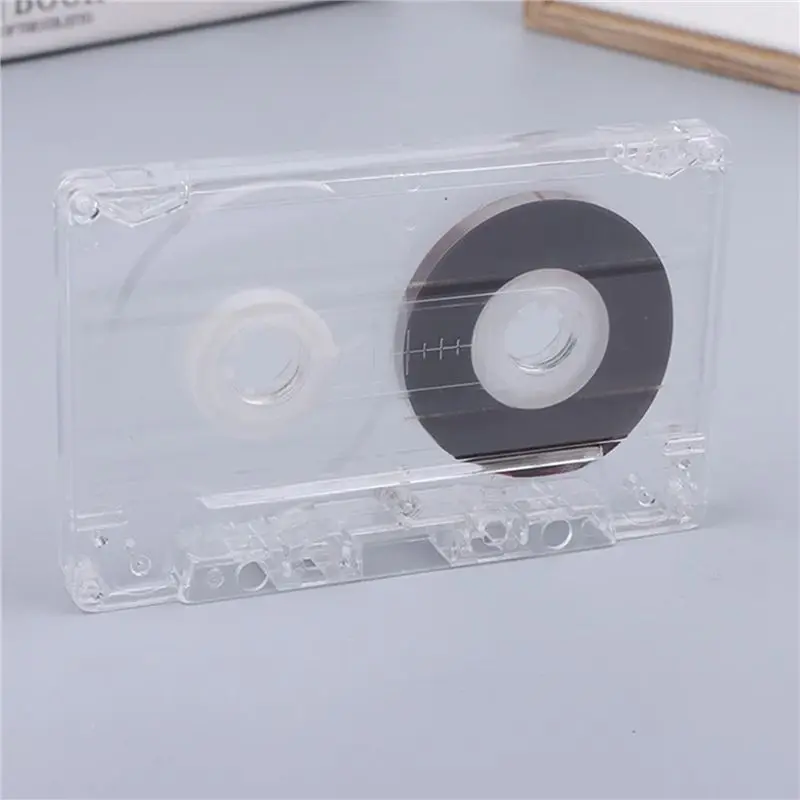 24-Hour Delivery 10X Blank Audio Cassettes. Recordable Clear Audio Cassettes Video Tape For Voice Music Recording