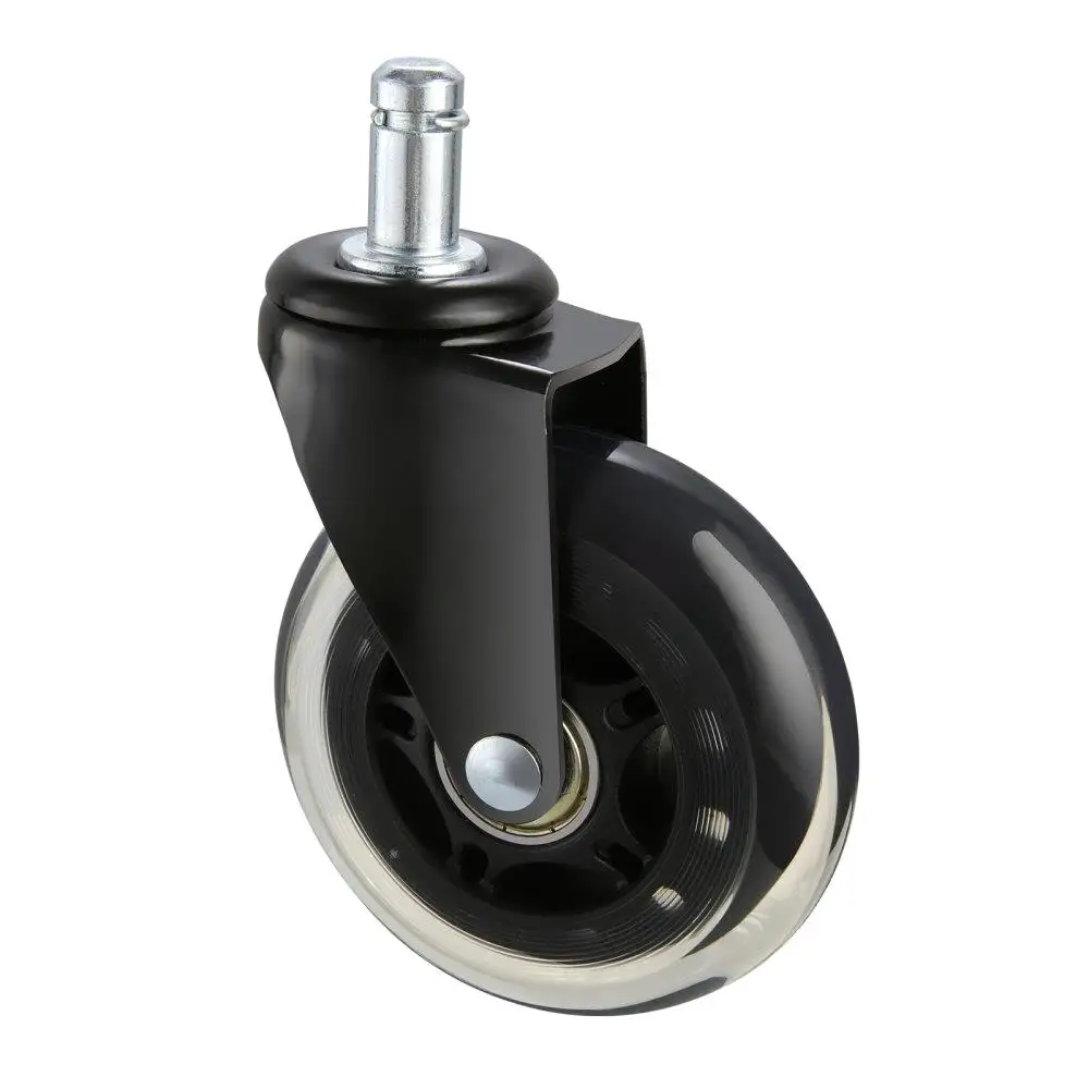 

Office Chair Wheels, Set of 5, 3 inch Caster Wheels Replacement for hardwood Floors and Carpet, Heavy Duty Computer Gaming Desk