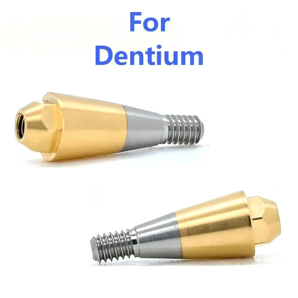 10Pcs/Lot Dental Implant Multi-Unit Straight Abutment Medical Grade Titanium Alloy High Precision Components for Dentium