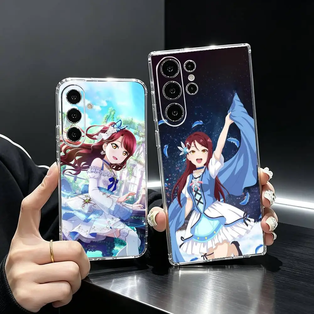 Sakurauchi Riko  Phone Case For Samsung S25,S24,S21,S22,S23,S30,Ultra,S20,Plus,Fe Transparent Cover