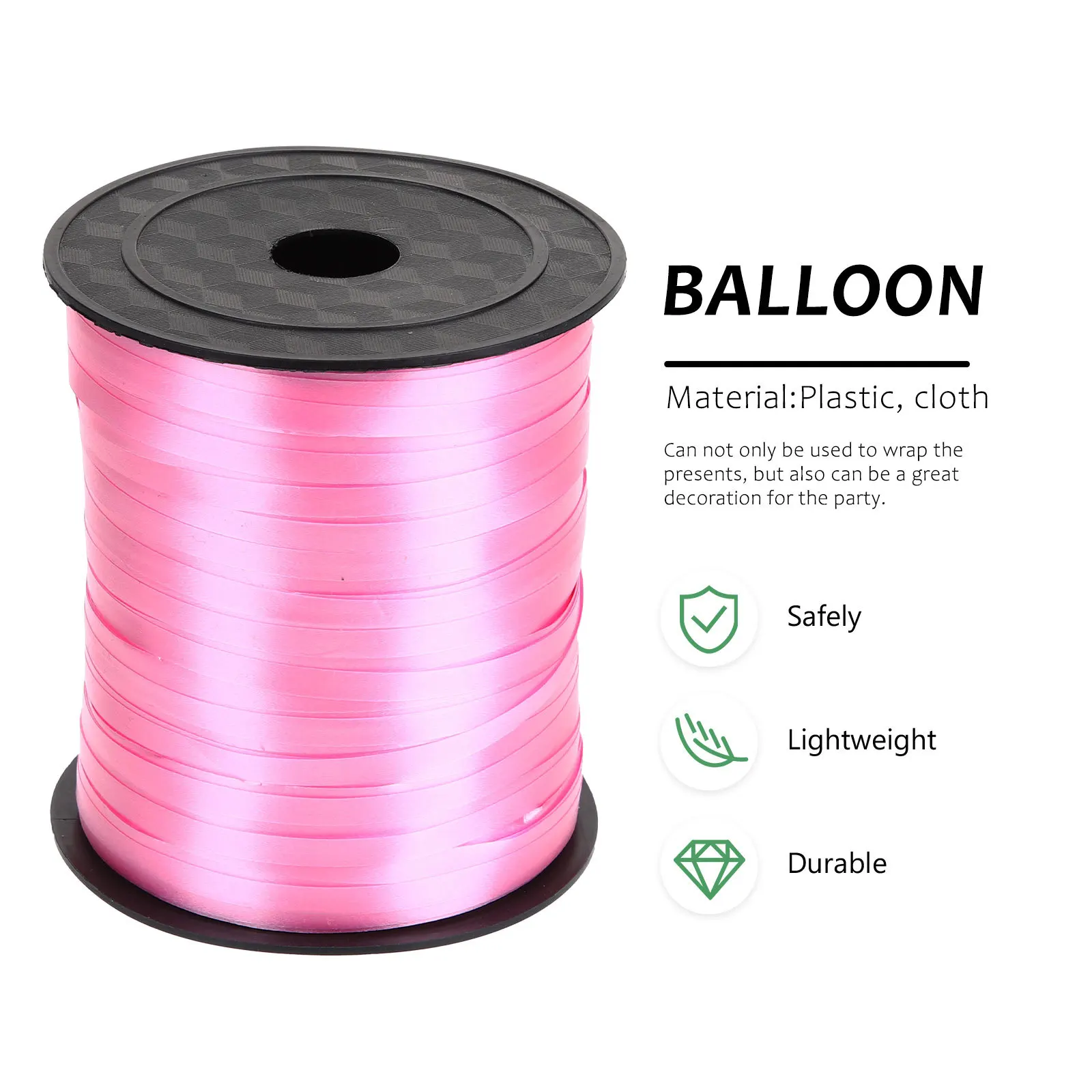 

200m Balloon Ribbons Decorative Wrapping Ribbon Safe Durable DIY Craft Party Supplies Bouquet Ribbon Balloon Ribbons
