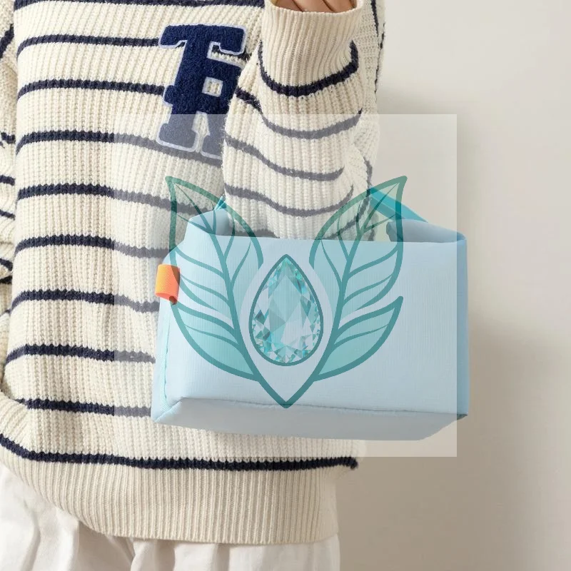 Tas Makan Siang Terisolasi Warna Solid Tas Nasi Aluminium Foil Paket Makanan Tas Tangan Penyimpanan Makanan Piknik Makan Malam Portabel