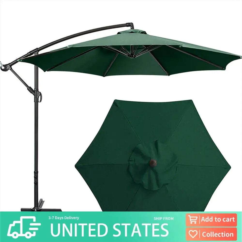 

Сменный навес для зонта с 6 костями без подставки, зонтик 2 м, сменная ткань, защита от ультрафиолета, съемный для открытого пляжного сада