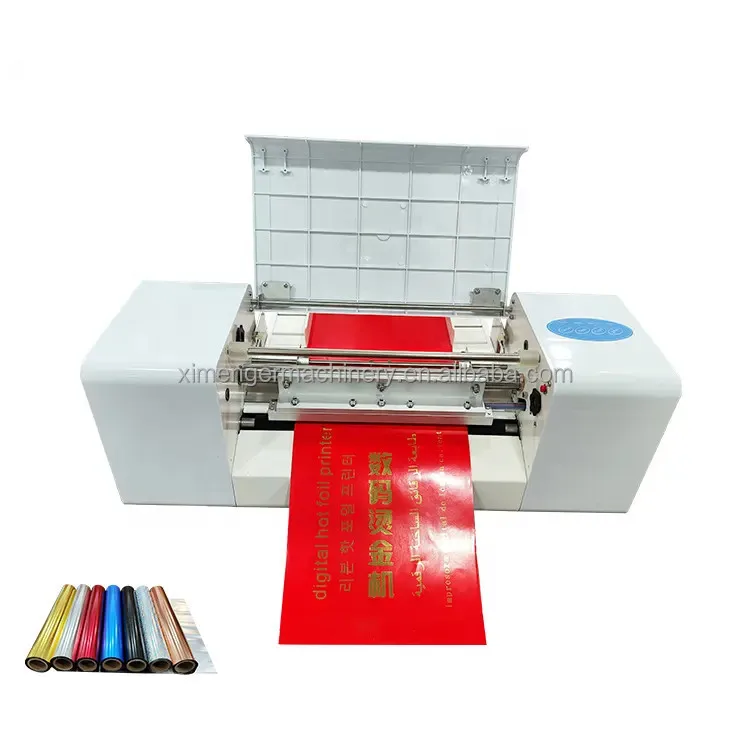 

Factory Sale 360A Single Sheet Feed Digital Foil Printer Gold Foil Printing Machine Semi-Automatic Heat Press New Condition